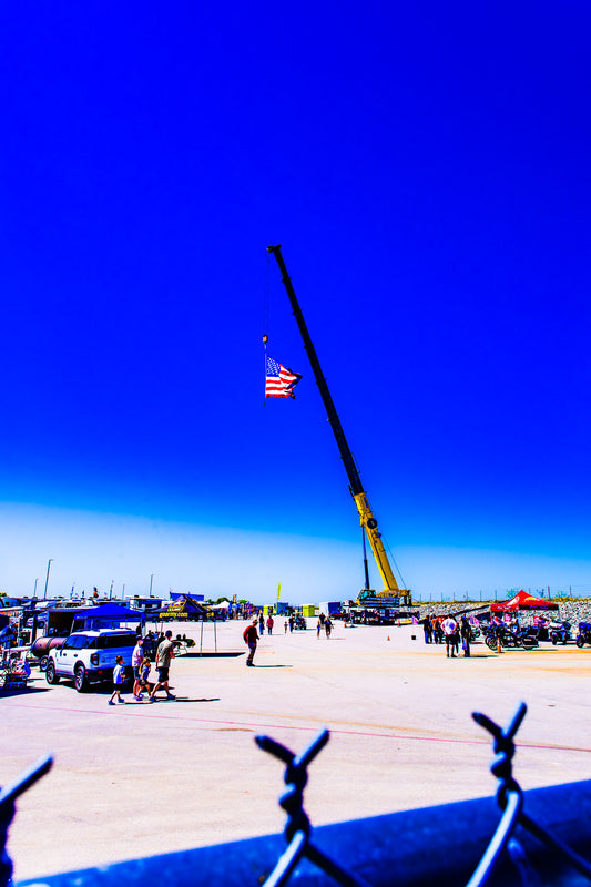 Old Glory, Bell County Expo - 10x14 Giclée Print, Edition of 10