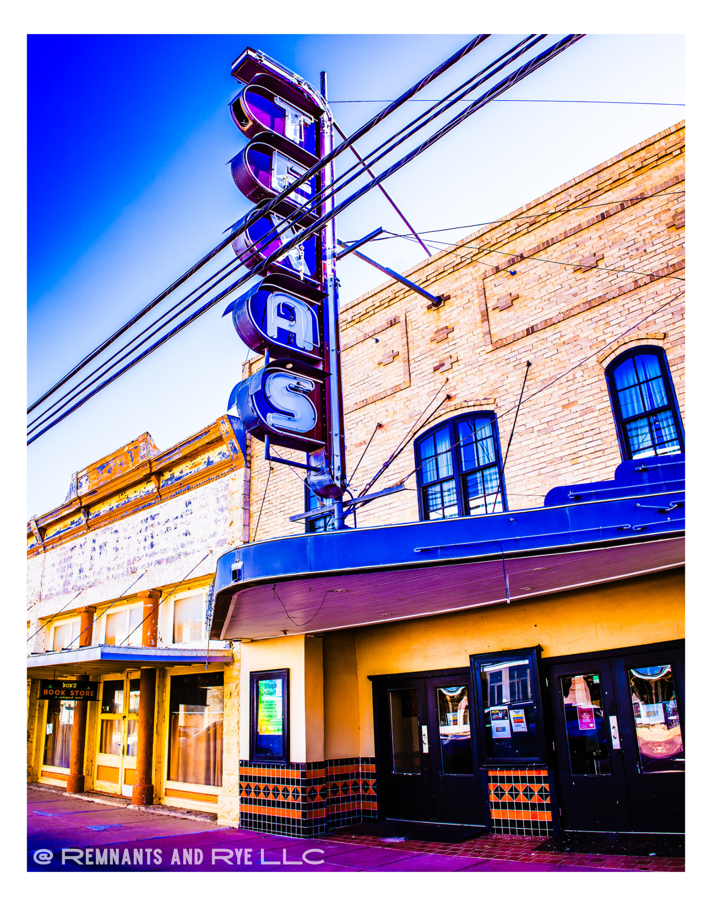 Texas Theatre No. 1 - 10x14 Giclée Print, Edition of 15